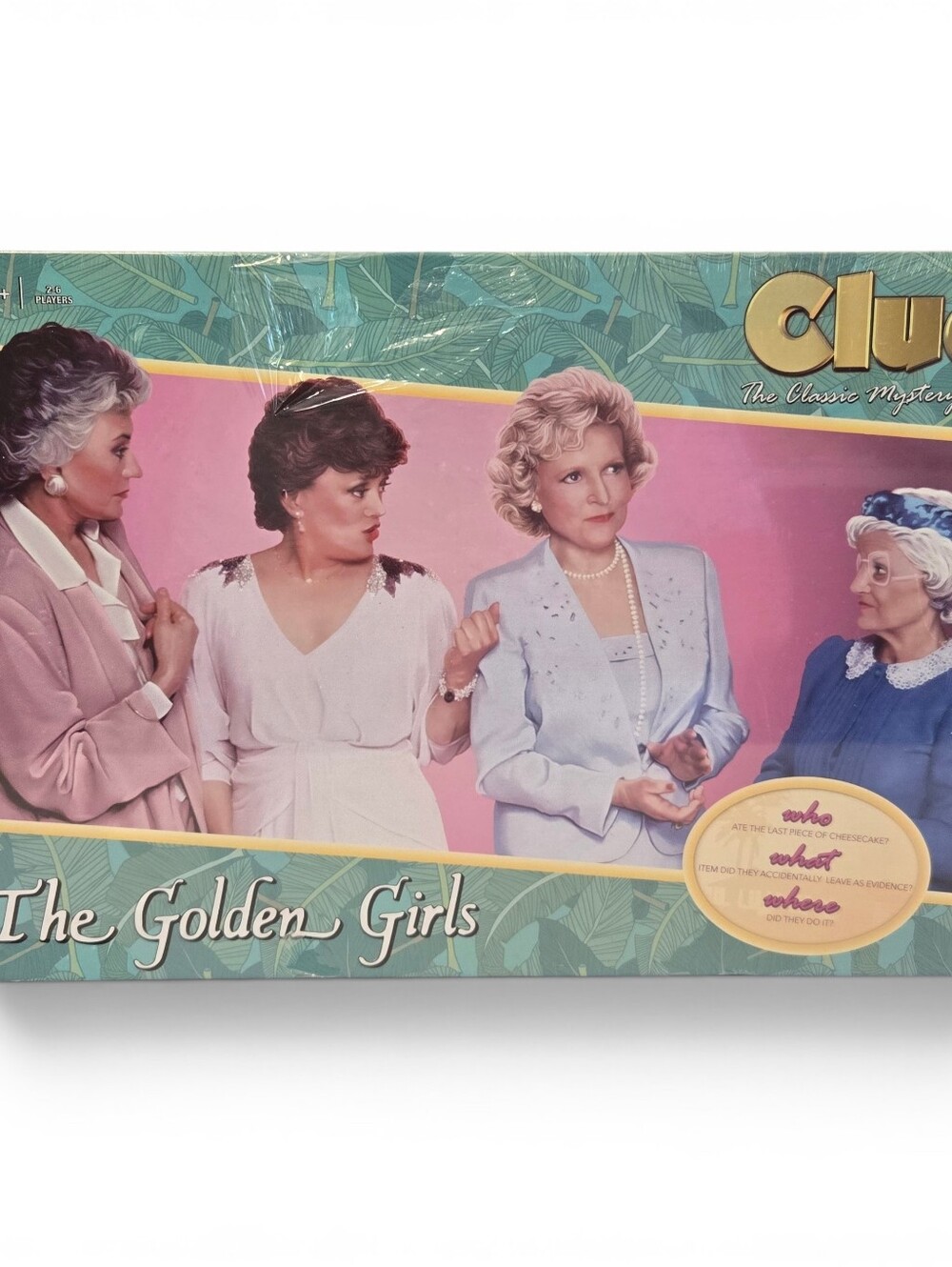 The Golden Girls CLUE The Classic Mystery Game - New, Factory Sealed!